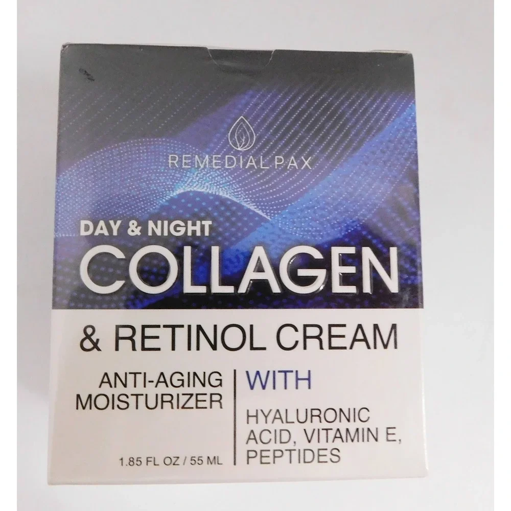 Remedial Pax Day & Night Retinol Collagen Moisturizer Cream 1.85oz Lot of 5‎